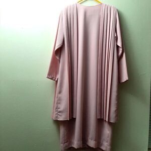 Vintage Jack Bryan Cape Like Pleated Midi Dress size 8
